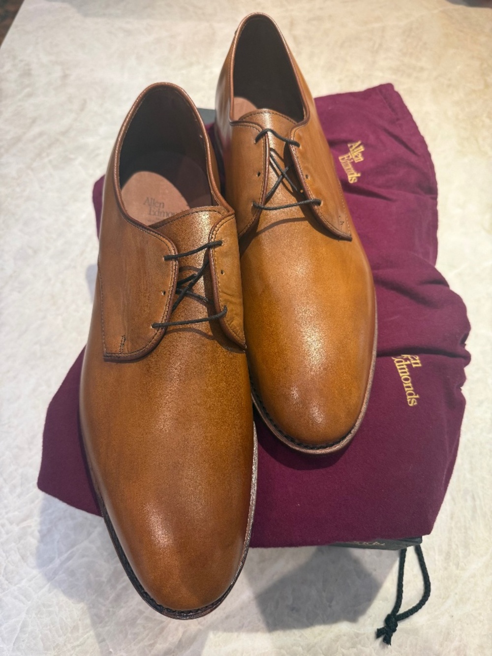 Allen Edmonds Kenilworth Size 15D, New in Box, Made in USA